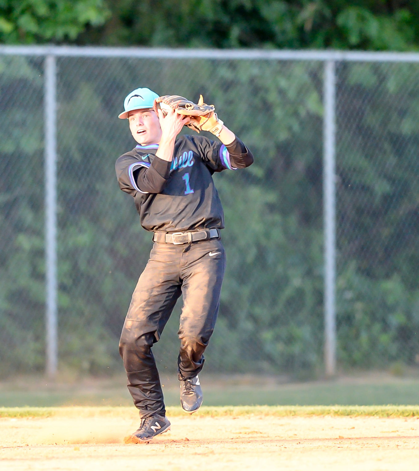 Friday night baseball action